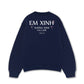 Áo Sweater Nỉ Hai Da Không Dink Vào Lưới