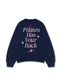 Áo Sweater Nỉ Hai Da Pilates Has Your Back