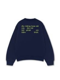 Áo Sweater Nỉ Hai Da Phải Có Tiền Thôi