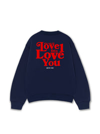 Áo Sweater Nỉ Hai Da Yêu Em Từ Love 1