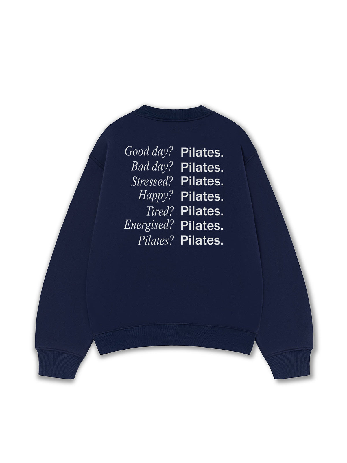 Áo Sweater Nỉ Hai Da  Pilates Hoimet