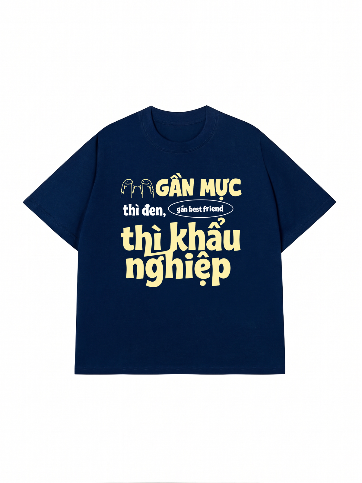 Áo Thun Relaxed Fit Gần Mực Thì Đen