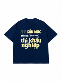 Áo Thun Relaxed Fit Gần Mực Thì Đen