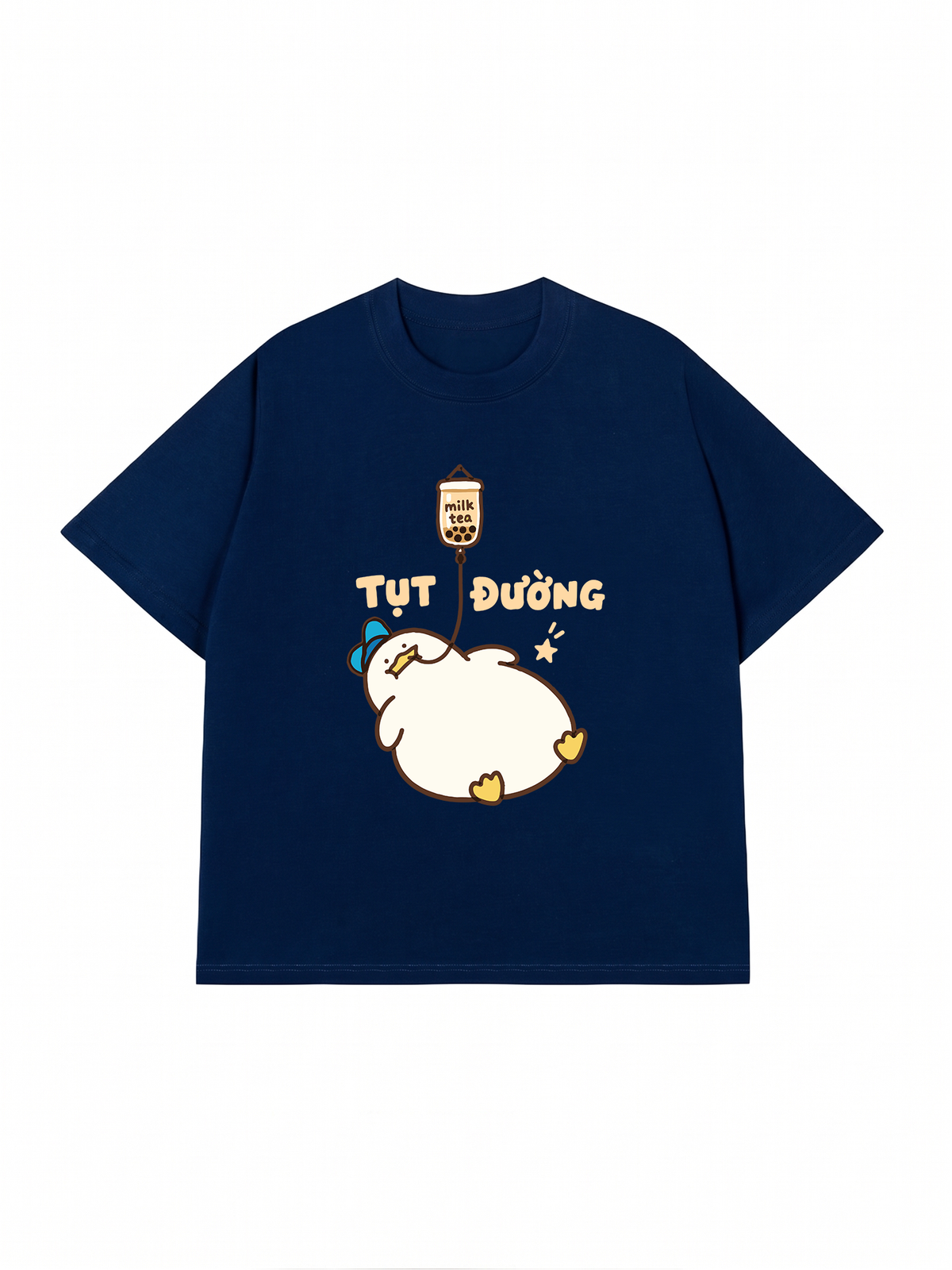 Áo Thun Relaxed Fit Tụt Đường