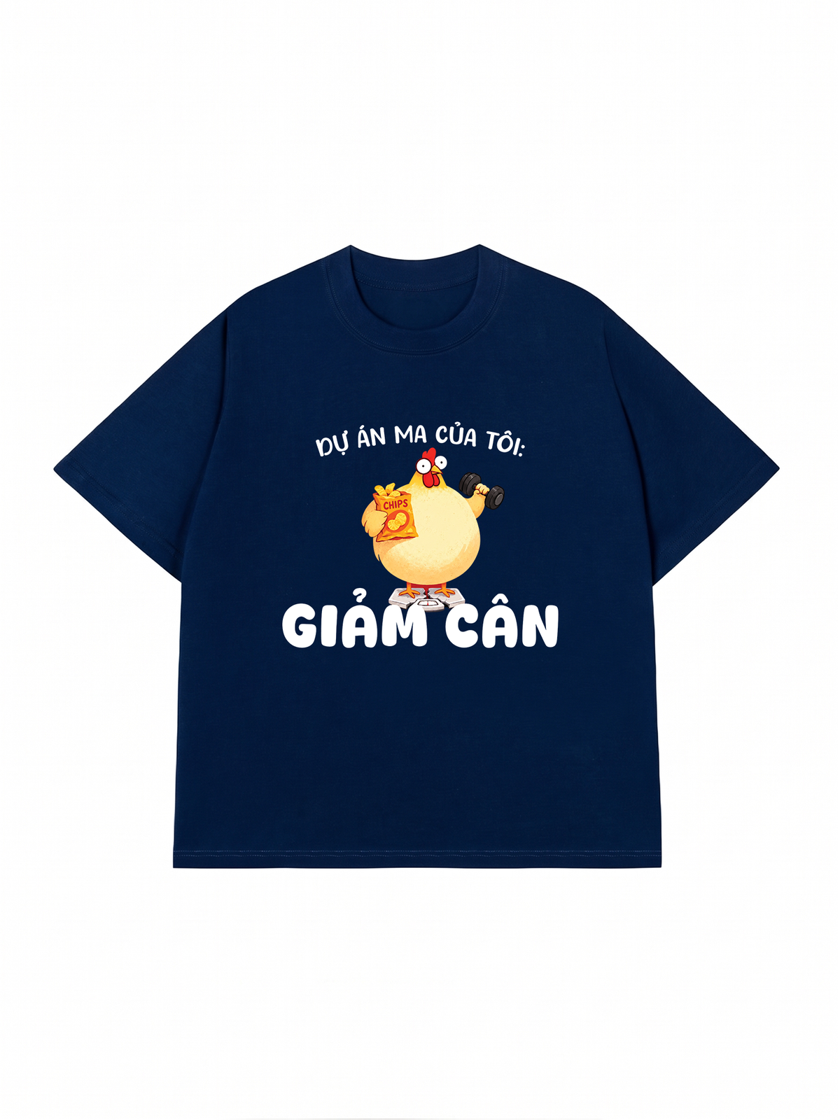 Áo Thun Relaxed Fit Dự Án Ma Của Tôi Giảm Cân