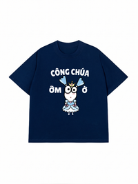Áo Thun Relaxed Fit Công Chúa Ỡm Ờ