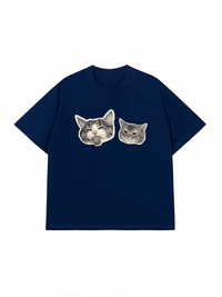 Áo Thun Relaxed Fit Meow