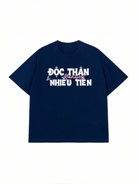 Áo Thun Relaxed Fit Manifest Độc Thân Và Nhiều Tiền