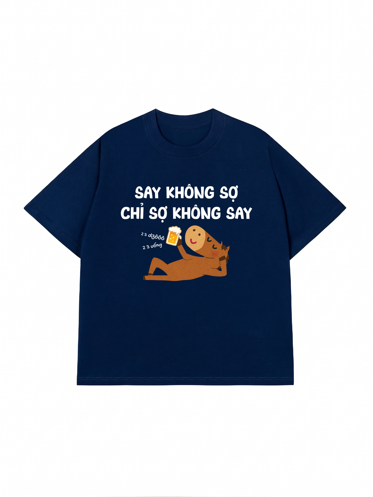 Áo Thun Relaxed Fit Say Không Sợ