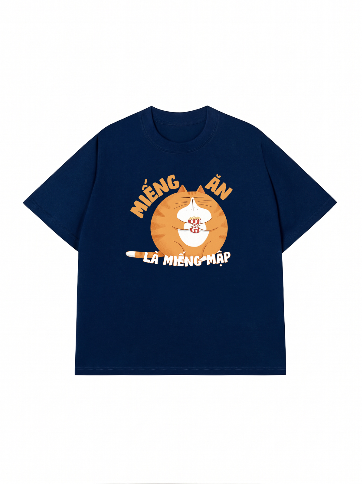 Áo Thun Relaxed Fit Miếng Ăn Là Miếng Mập