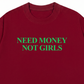 Áo Thun Relaxed Fit Need Money Not Girls