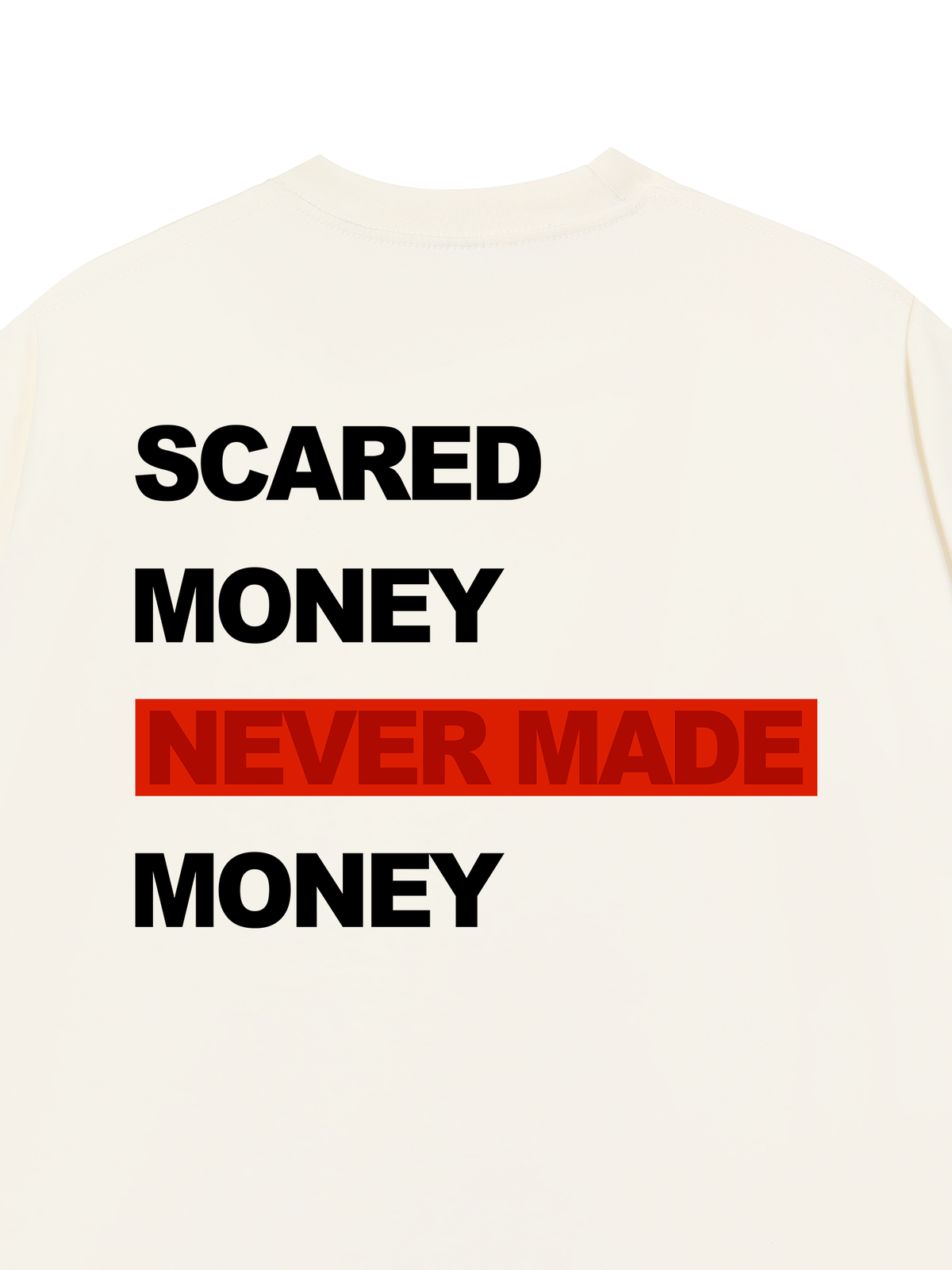 Áo Thun Relaxed Fit Never Made Money