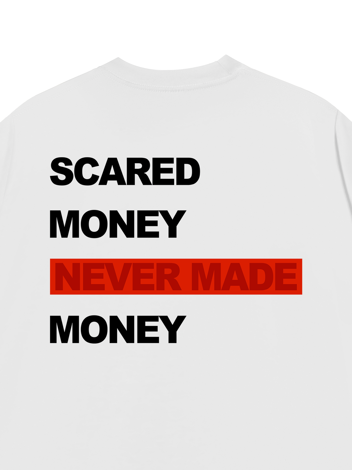 Áo Thun Relaxed Fit Never Made Money