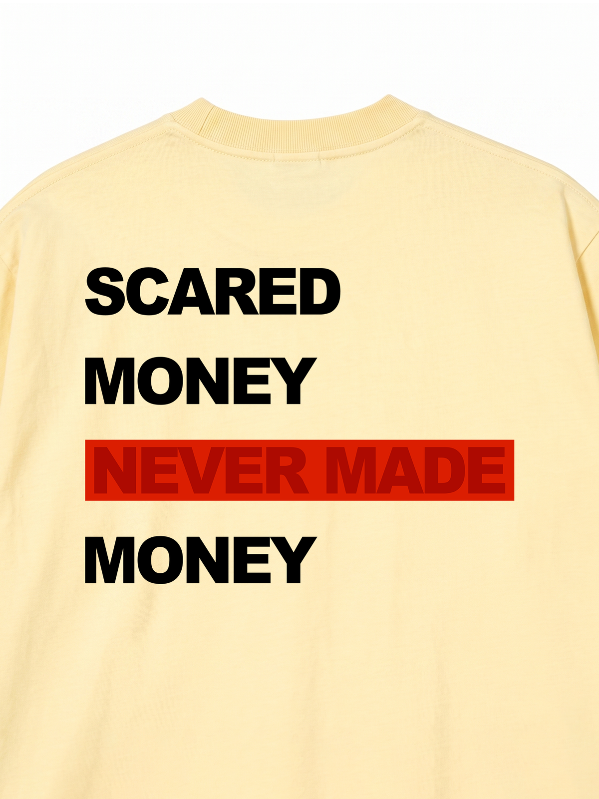 Áo Thun Relaxed Fit Never Made Money