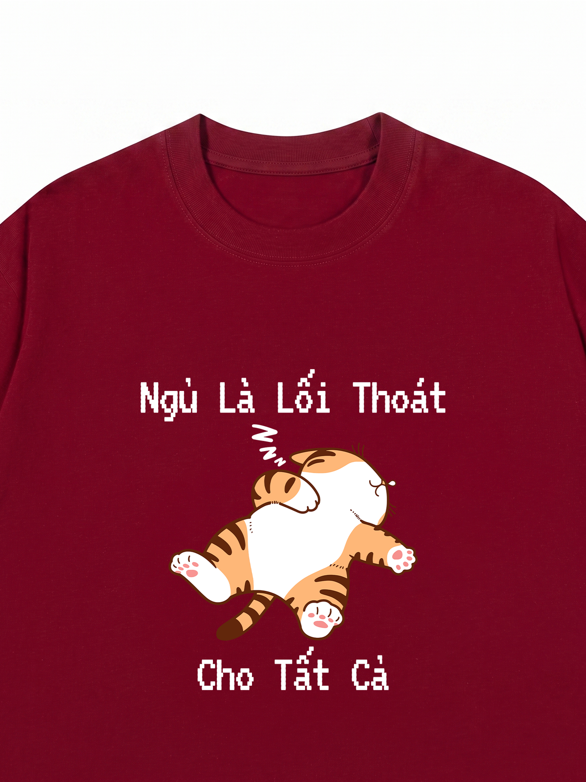 Áo Thun Relaxed Fit Ngủ Là Lối Thoát Cho Tất Cả