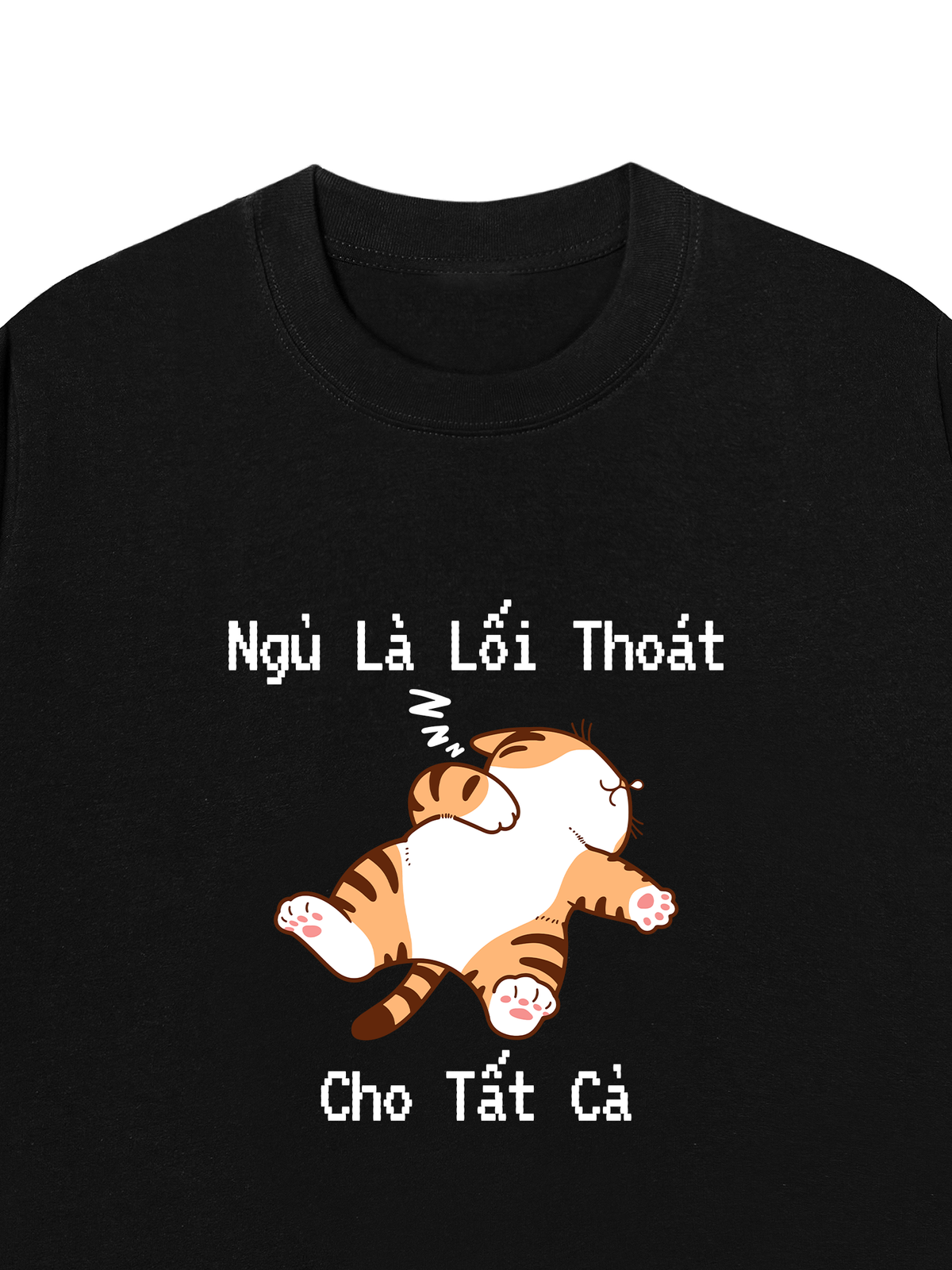 Áo Thun Relaxed Fit Ngủ Là Lối Thoát Cho Tất Cả
