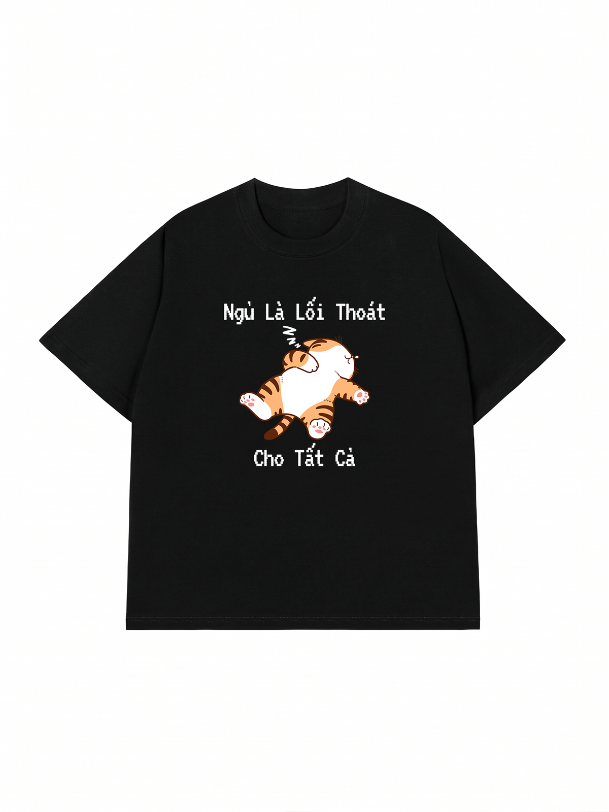 Áo Thun Relaxed Fit Ngủ Là Lối Thoát Cho Tất Cả