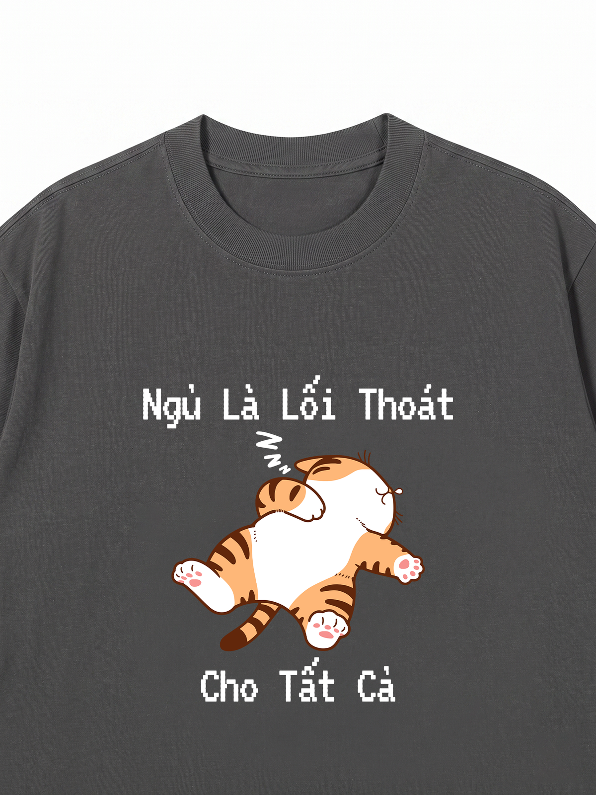 Áo Thun Relaxed Fit Ngủ Là Lối Thoát Cho Tất Cả