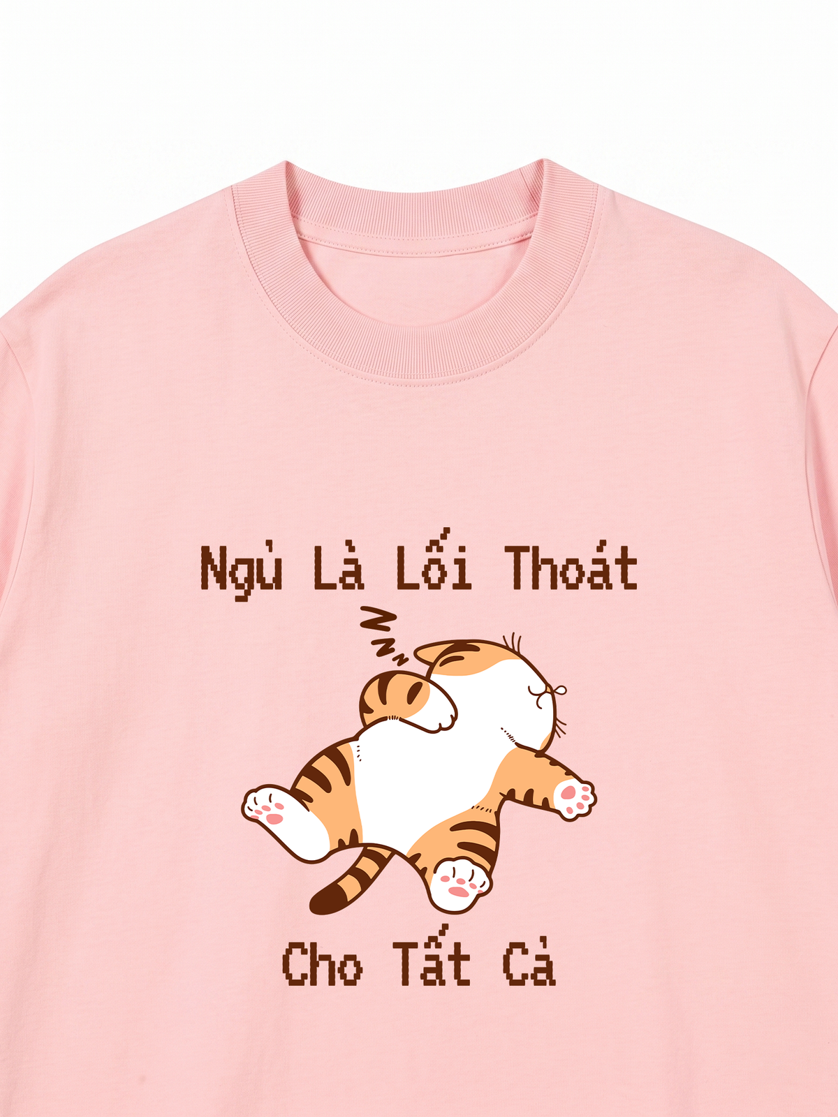Áo Thun Relaxed Fit Ngủ Là Lối Thoát Cho Tất Cả