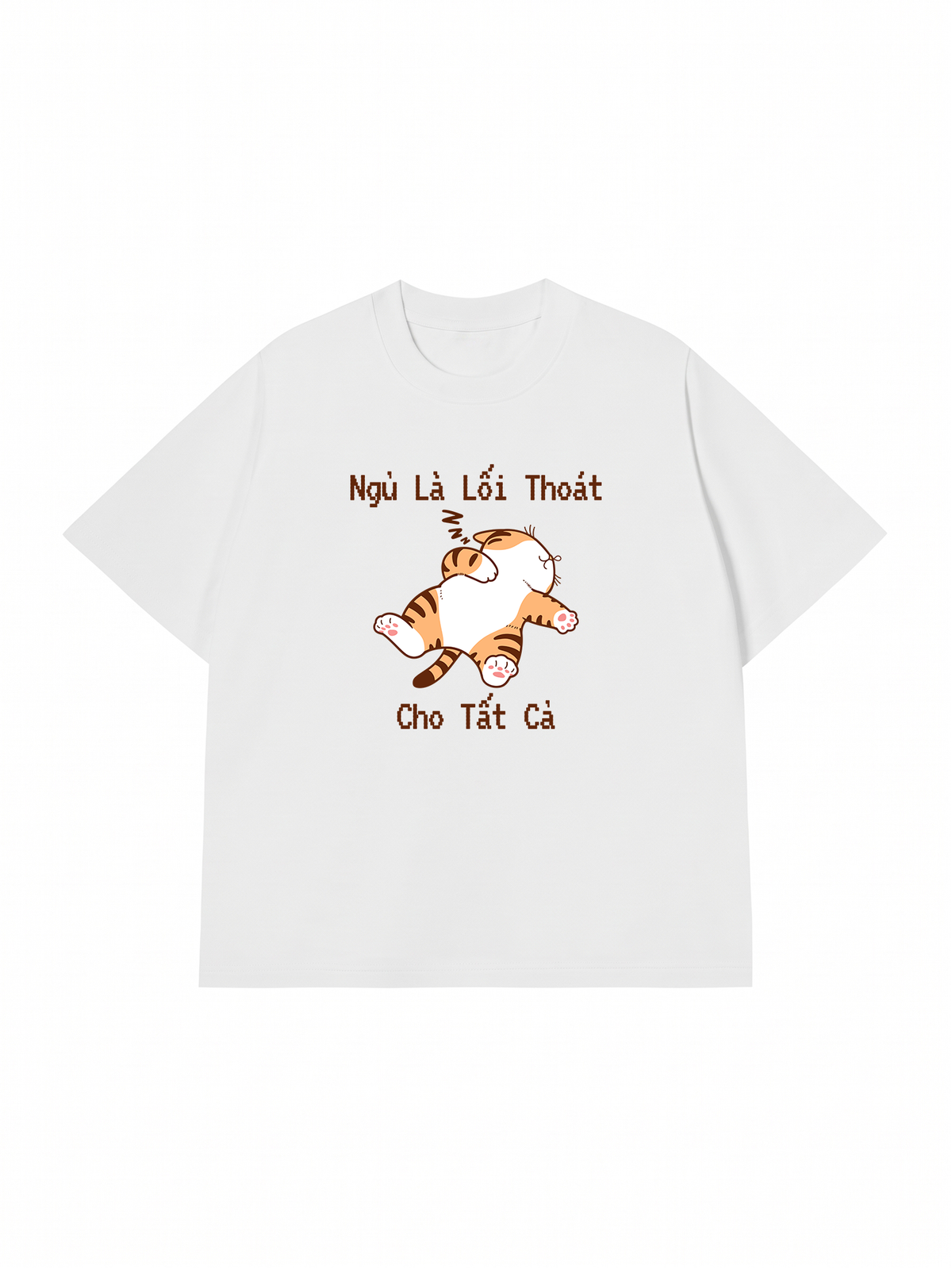 Áo Thun Relaxed Fit Ngủ Là Lối Thoát Cho Tất Cả