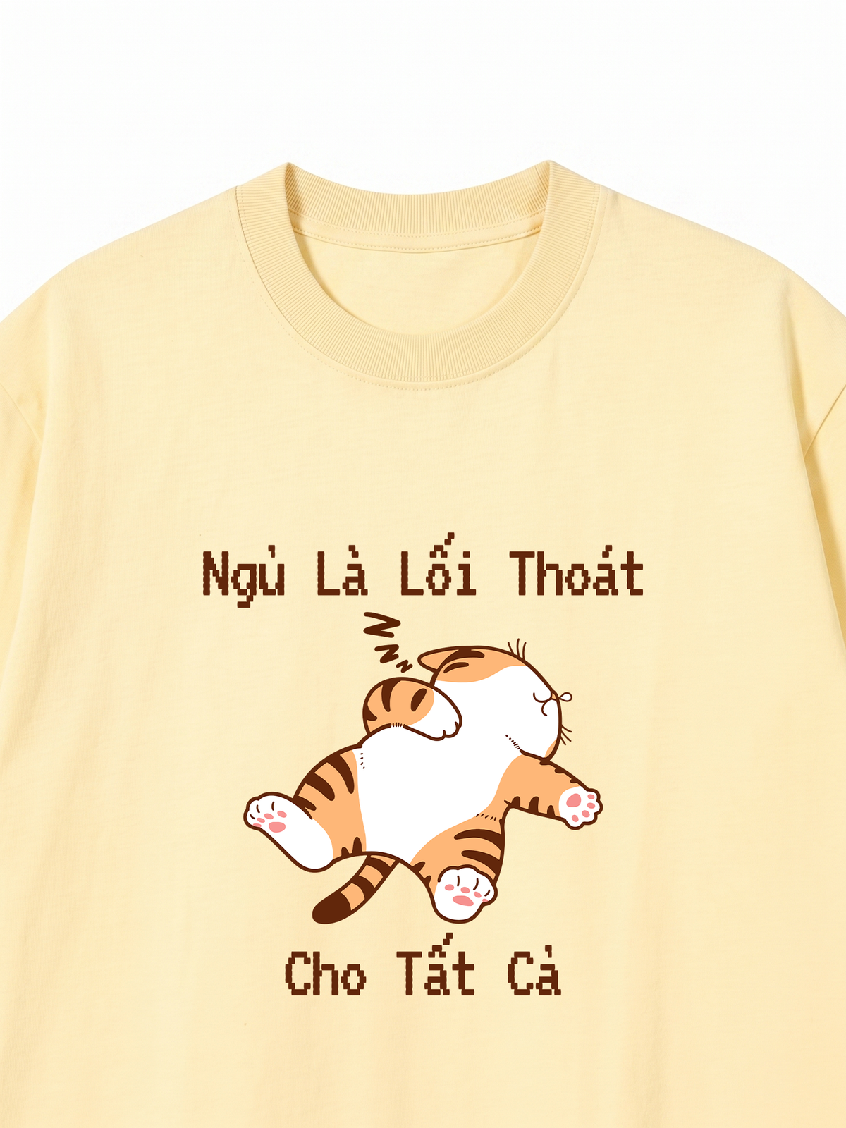 Áo Thun Relaxed Fit Ngủ Là Lối Thoát Cho Tất Cả
