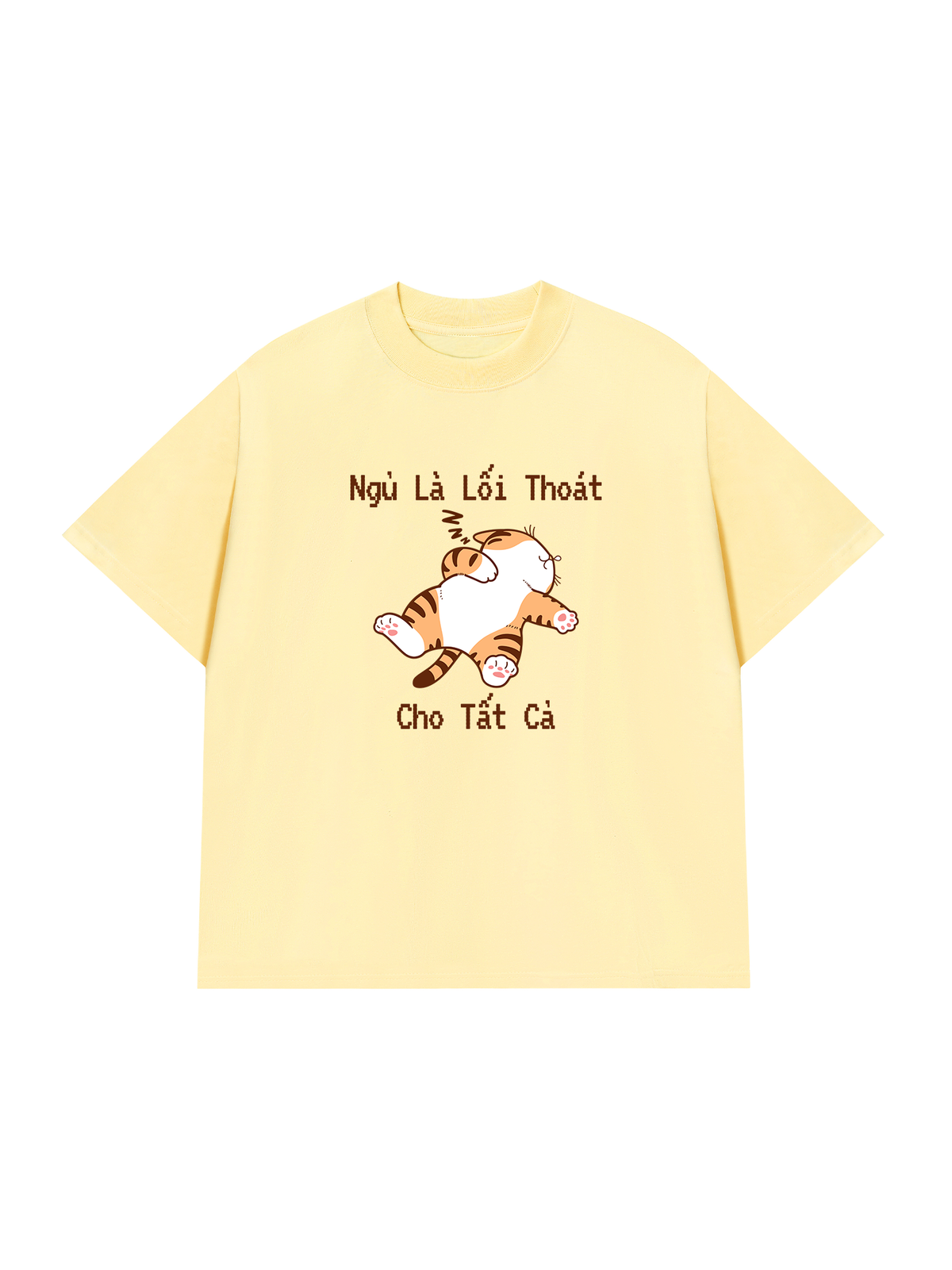 Áo Thun Relaxed Fit Ngủ Là Lối Thoát Cho Tất Cả