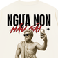 Áo Thun Relaxed Fit Ngựa Non Háu Gái