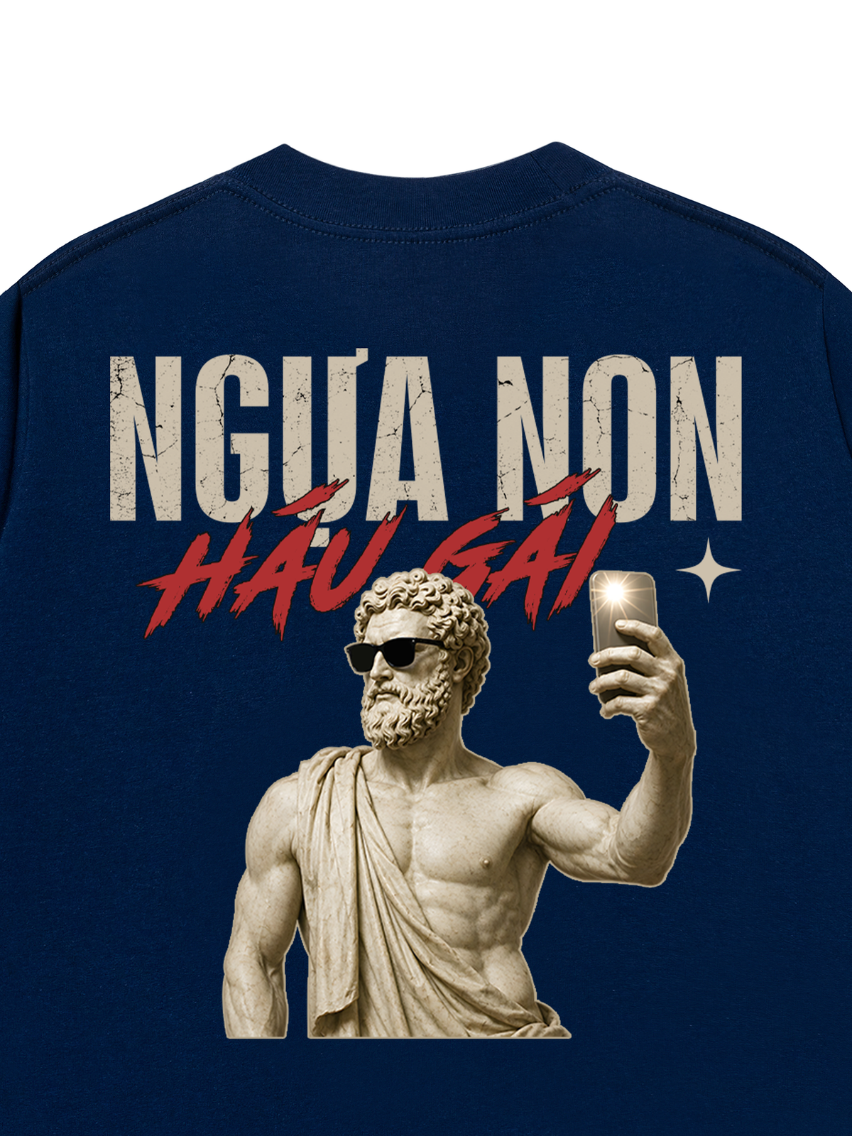Áo Thun Relaxed Fit Ngựa Non Háu Gái