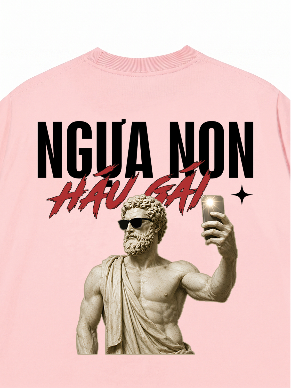 Áo Thun Relaxed Fit Ngựa Non Háu Gái