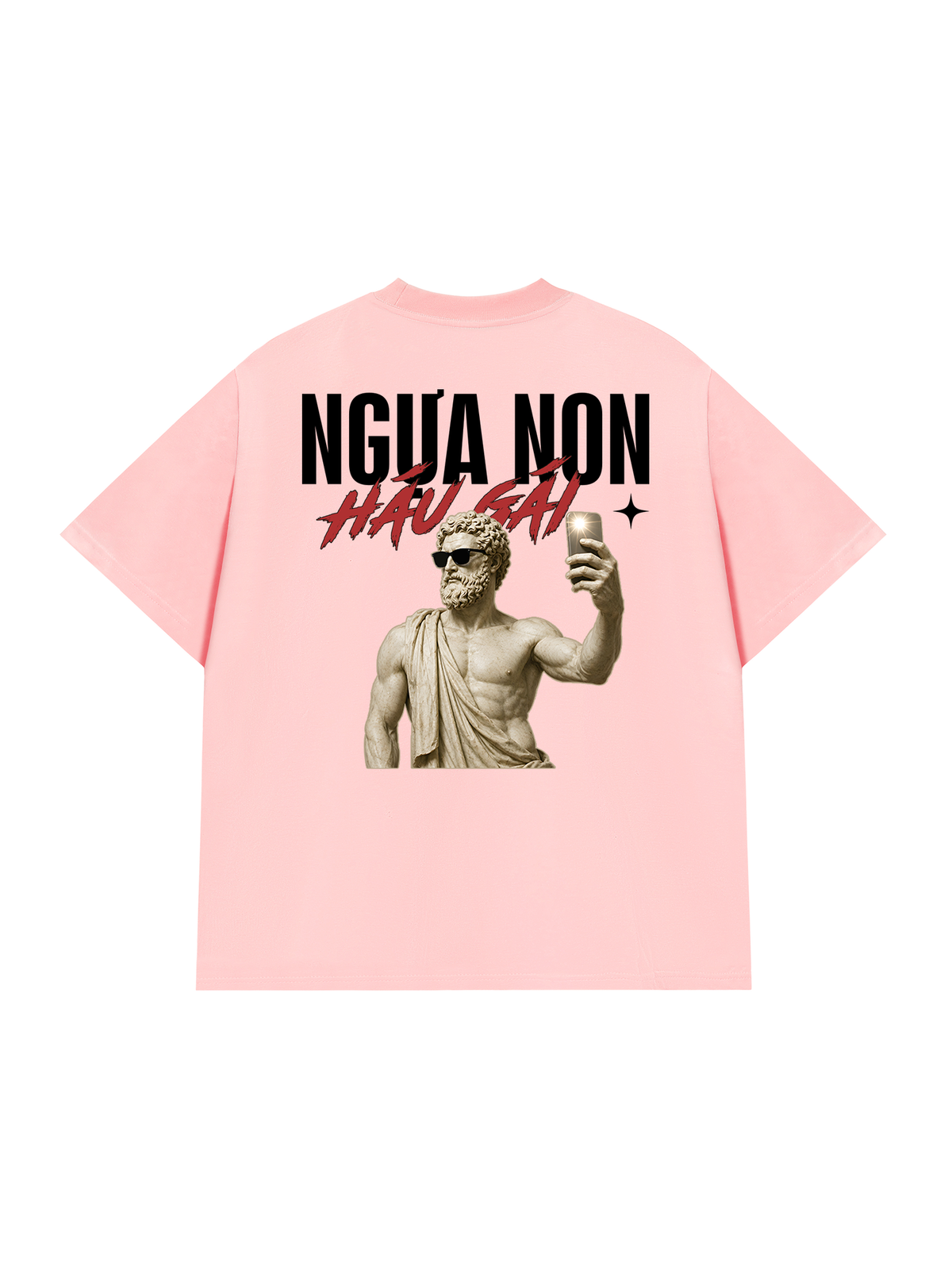 Áo Thun Relaxed Fit Ngựa Non Háu Gái