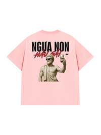 Áo Thun Relaxed Fit Ngựa Non Háu Gái