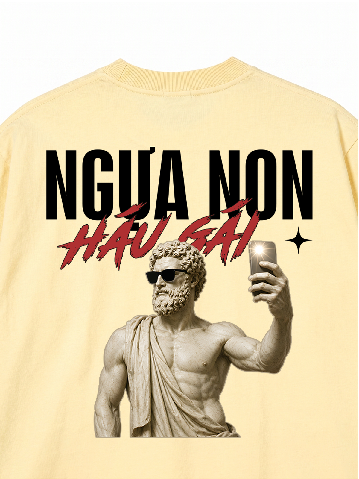 Áo Thun Relaxed Fit Ngựa Non Háu Gái