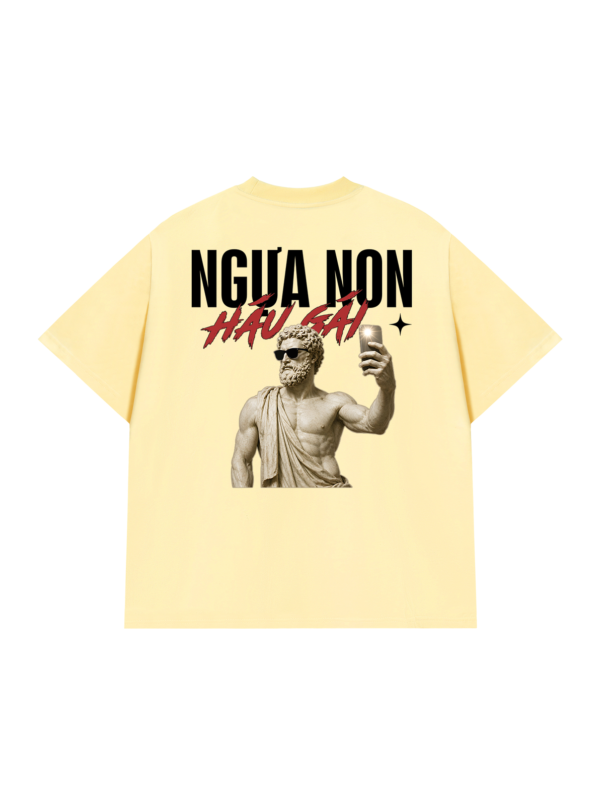 Áo Thun Relaxed Fit Ngựa Non Háu Gái