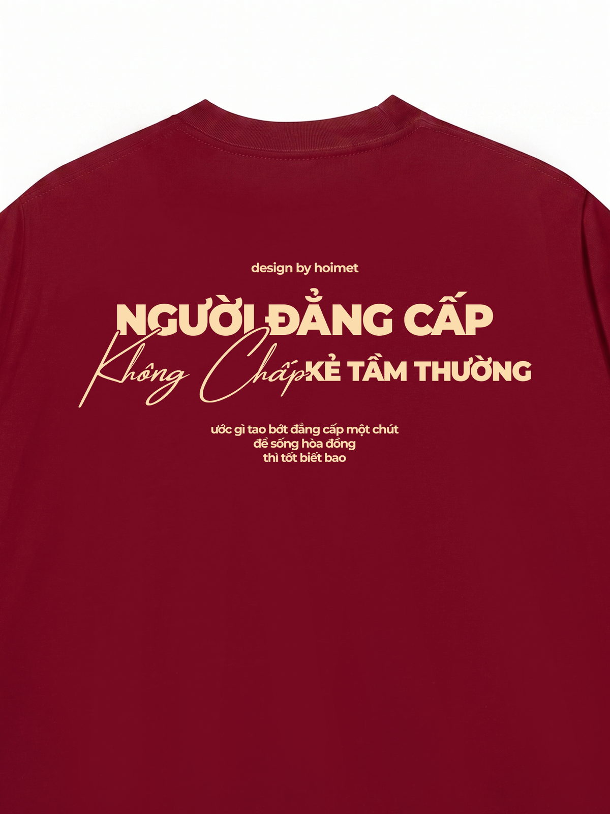 Áo Thun Relaxed Fit Người Đẳng Cấp