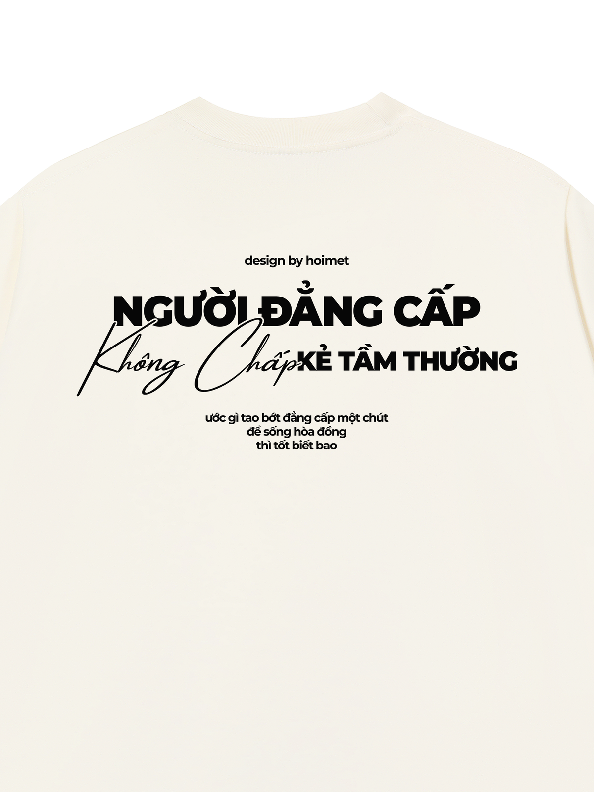 Áo Thun Relaxed Fit Người Đẳng Cấp