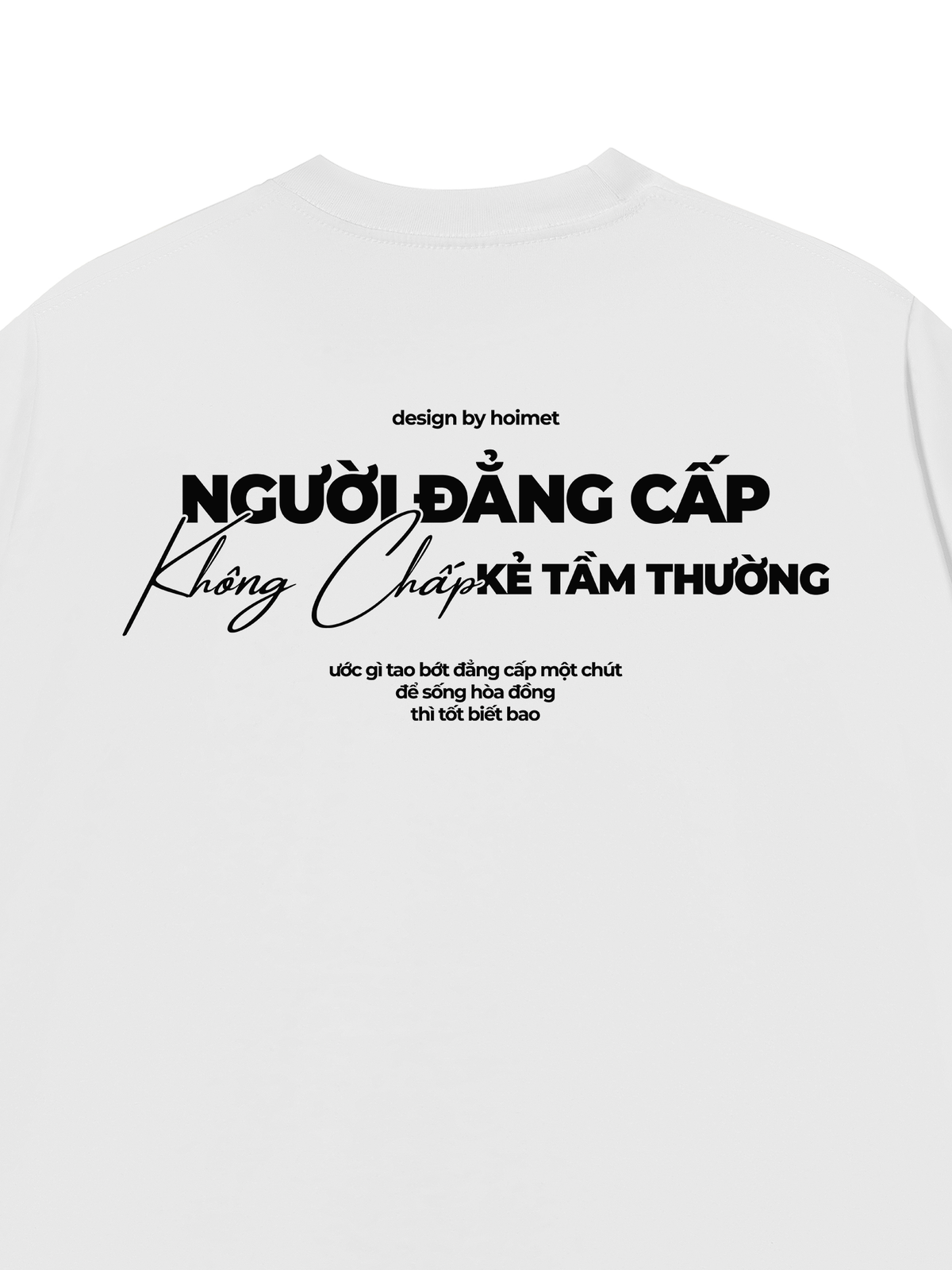 Áo Thun Relaxed Fit Người Đẳng Cấp