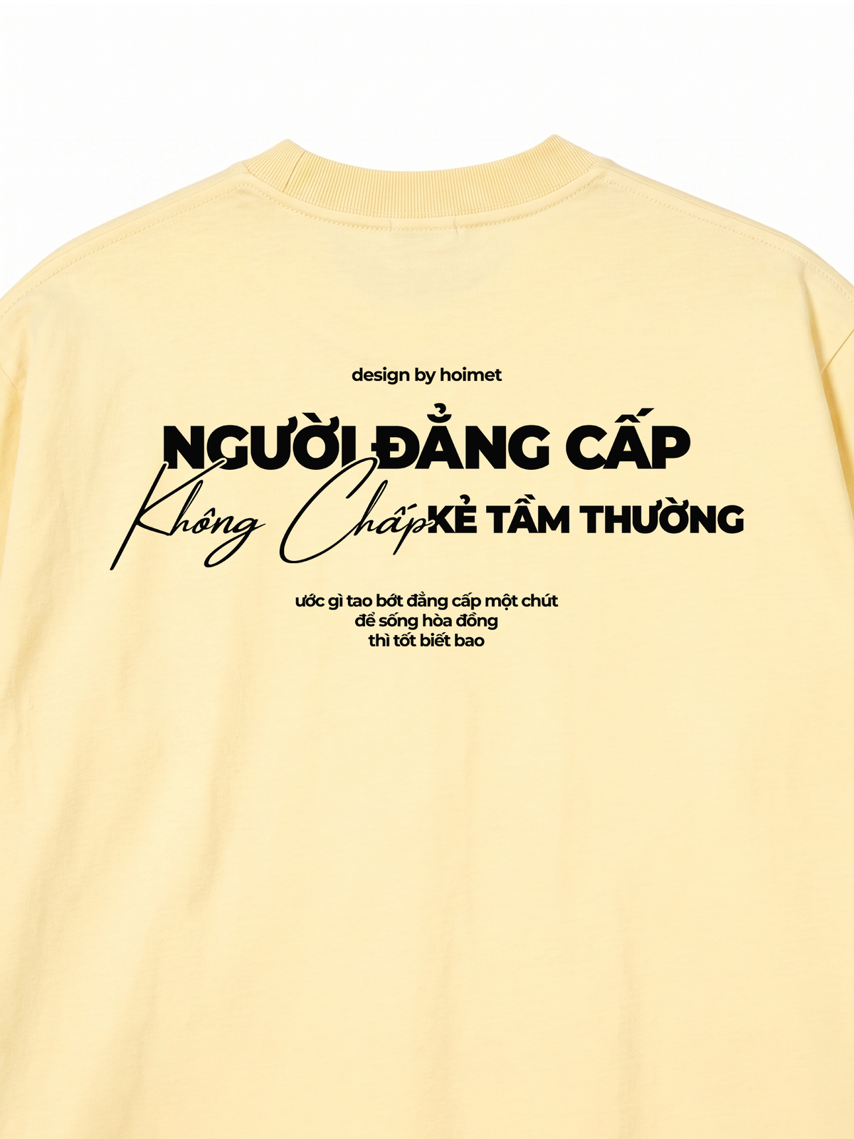Áo Thun Relaxed Fit Người Đẳng Cấp