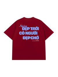 Áo Thun Relaxed Fit Người Đẹp Chờ