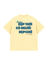 Áo Thun Relaxed Fit Người Đẹp Chờ