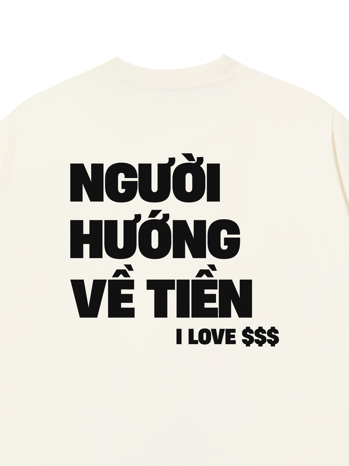 Áo Thun Relaxed Fit Người Hướng Về Tiền