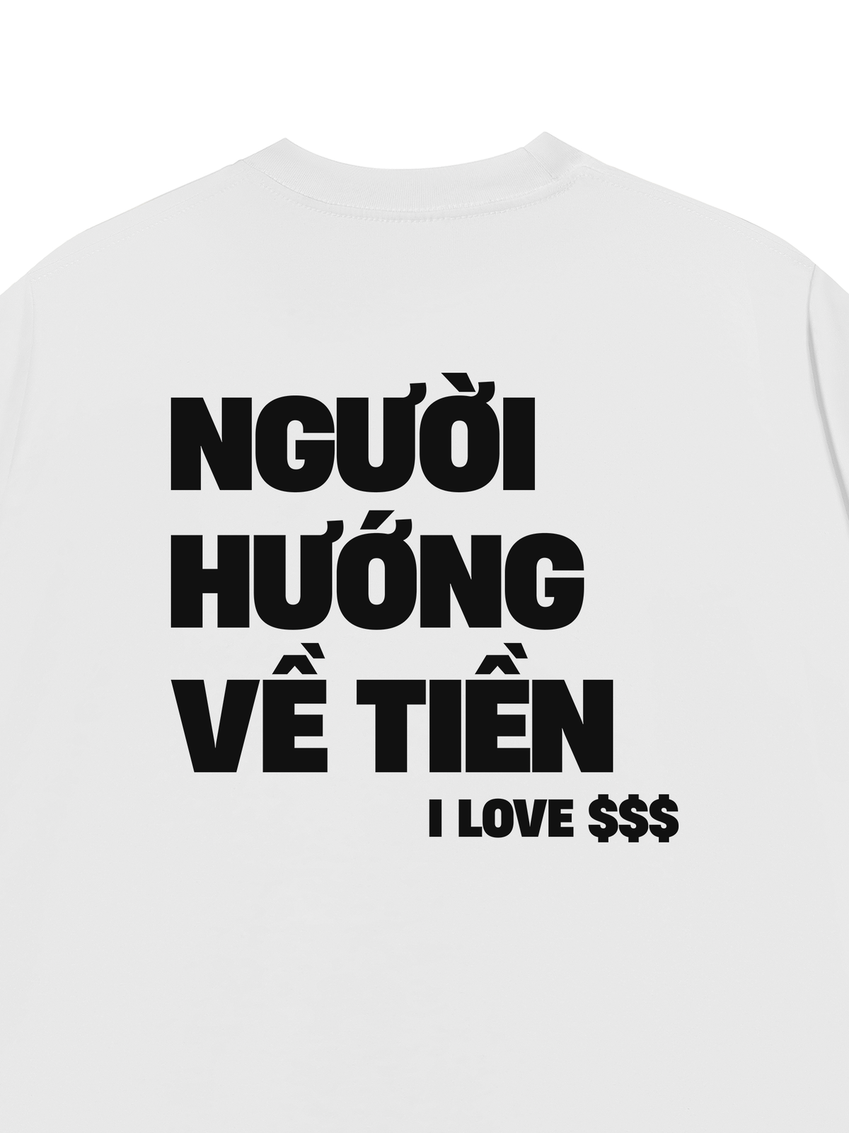Áo Thun Relaxed Fit Người Hướng Về Tiền