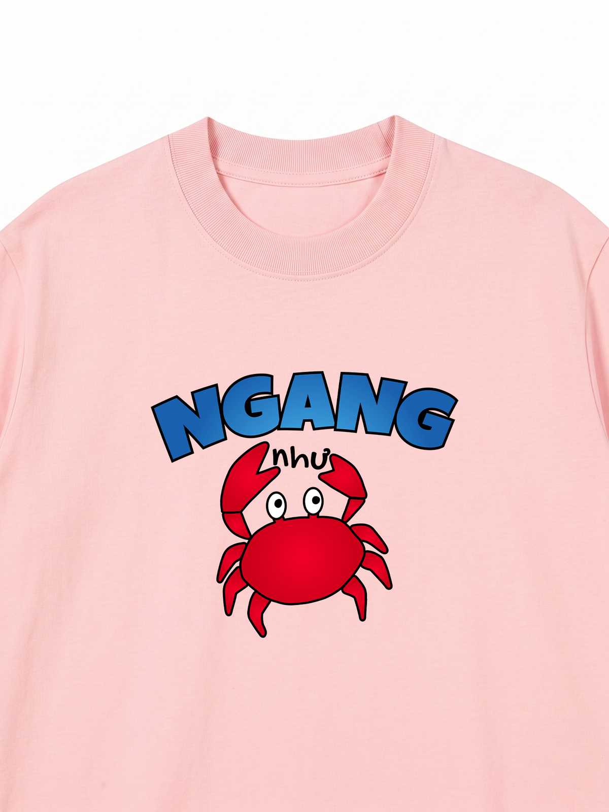 Áo Thun Relaxed Fit Ngang Như Cua