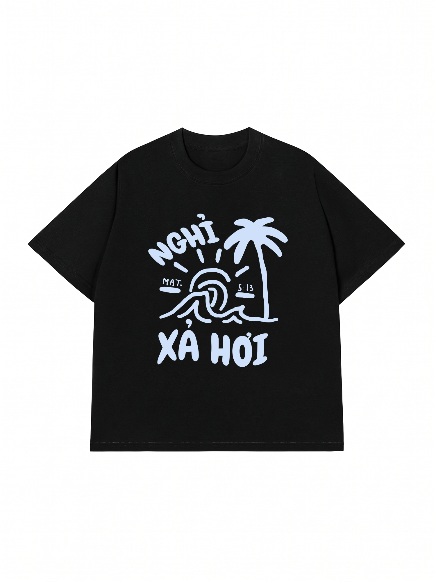 Áo Thun Relaxed Fit Nghỉ Xả Hơi