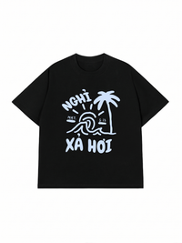 Áo Thun Relaxed Fit Nghỉ Xả Hơi
