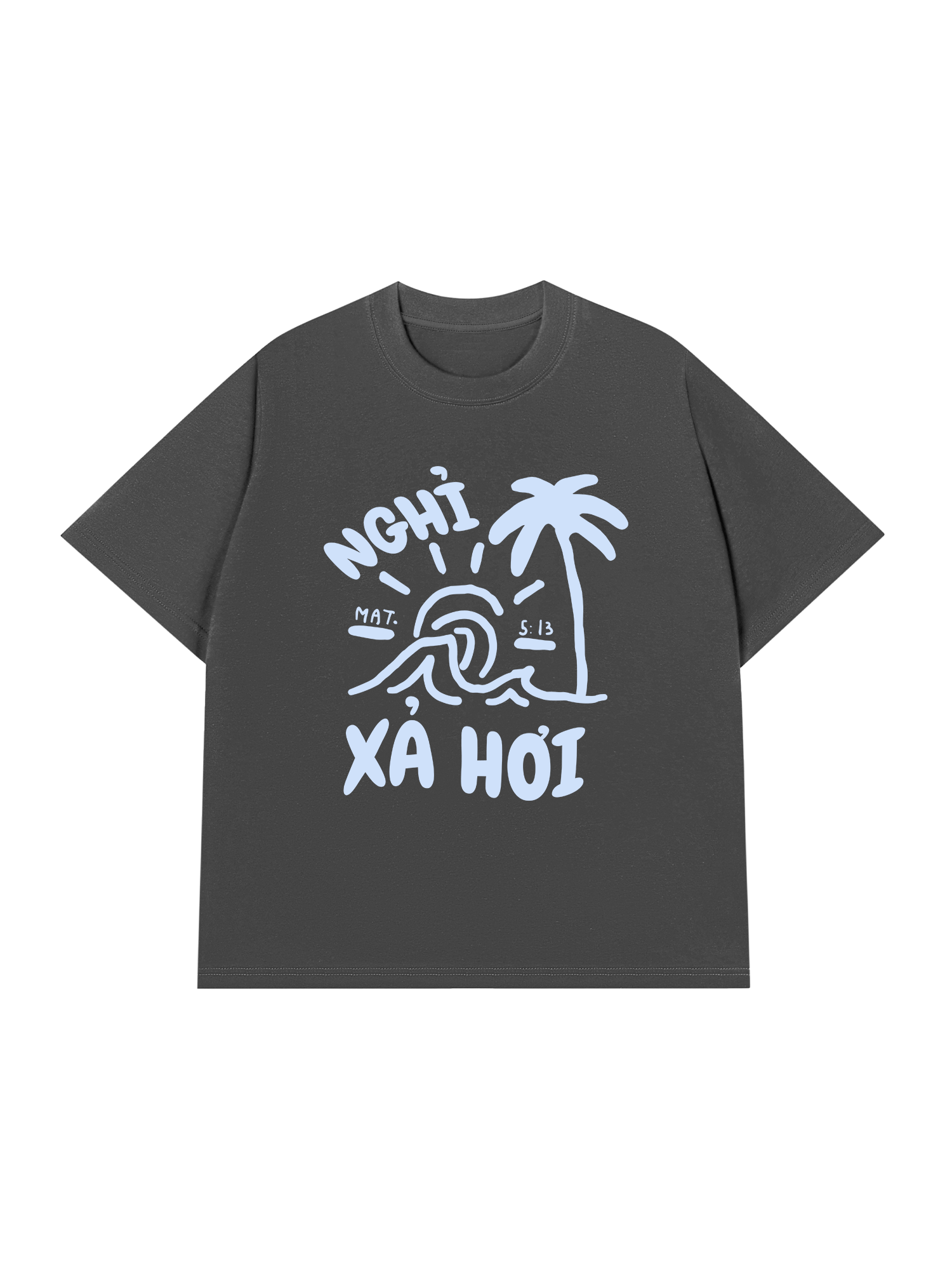 Áo Thun Relaxed Fit Nghỉ Xả Hơi