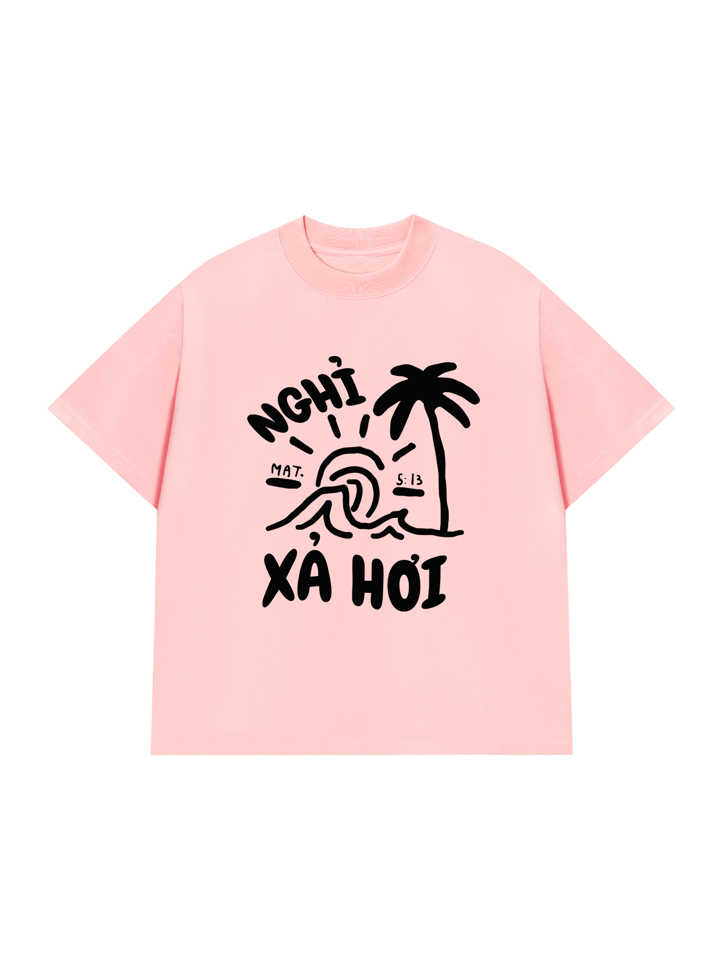 Áo Thun Relaxed Fit Nghỉ Xả Hơi