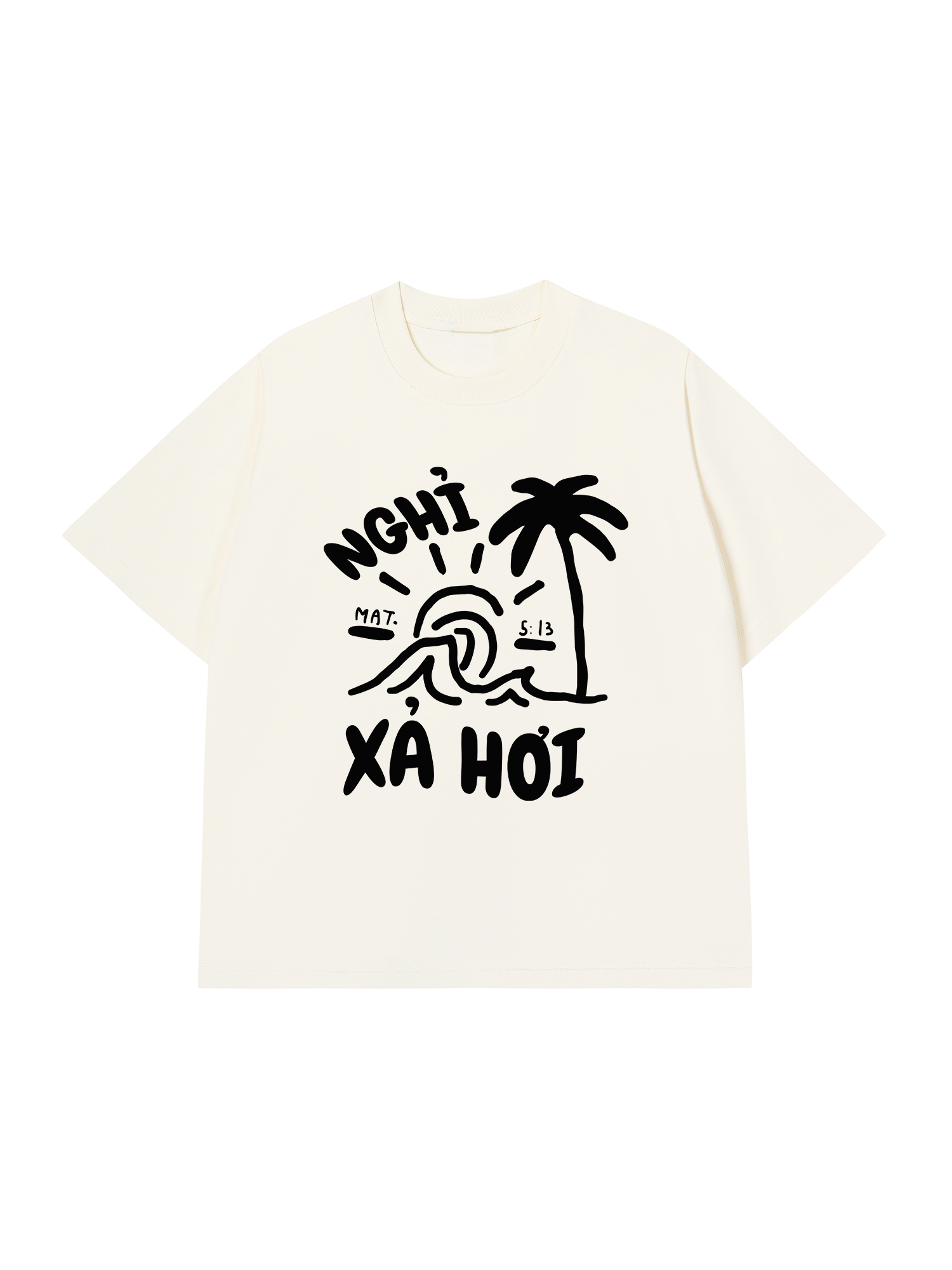 Áo Thun Relaxed Fit Nghỉ Xả Hơi