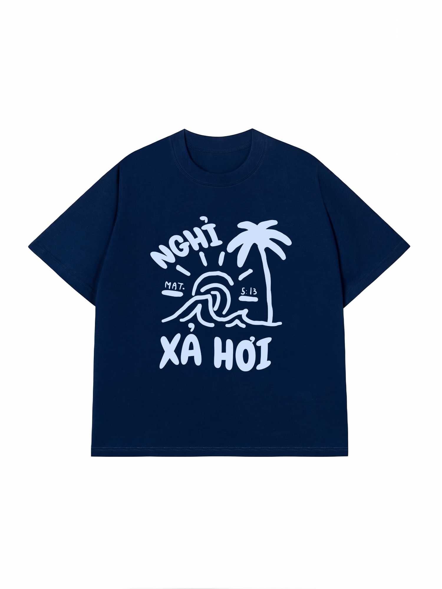 Áo Thun Relaxed Fit Nghỉ Xả Hơi