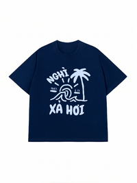 Áo Thun Relaxed Fit Nghỉ Xả Hơi
