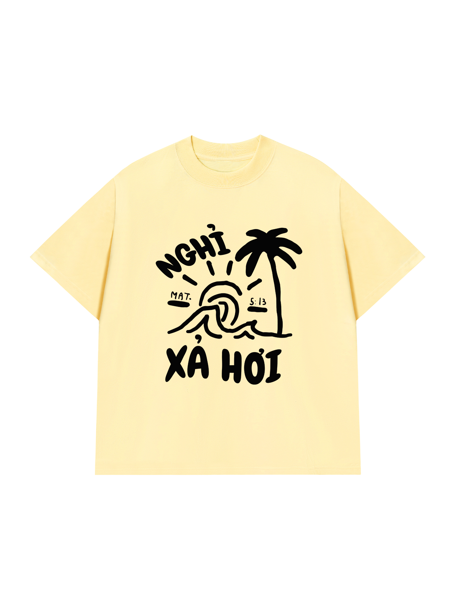 Áo Thun Relaxed Fit Nghỉ Xả Hơi